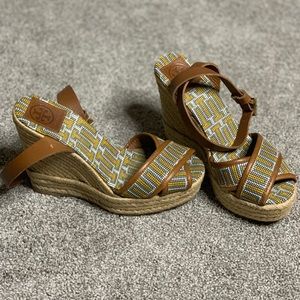 Tory Burch wedge sandals